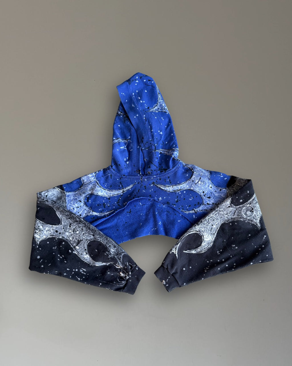 Reworked Crop Hoodie