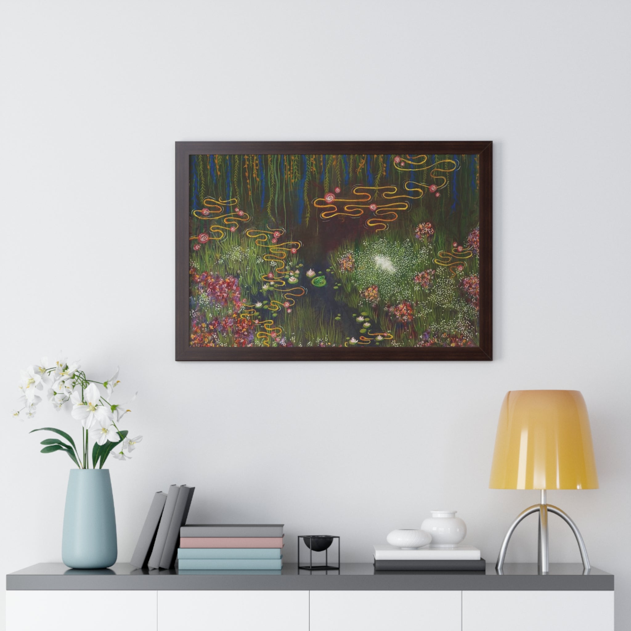 HYPATIA print with frame