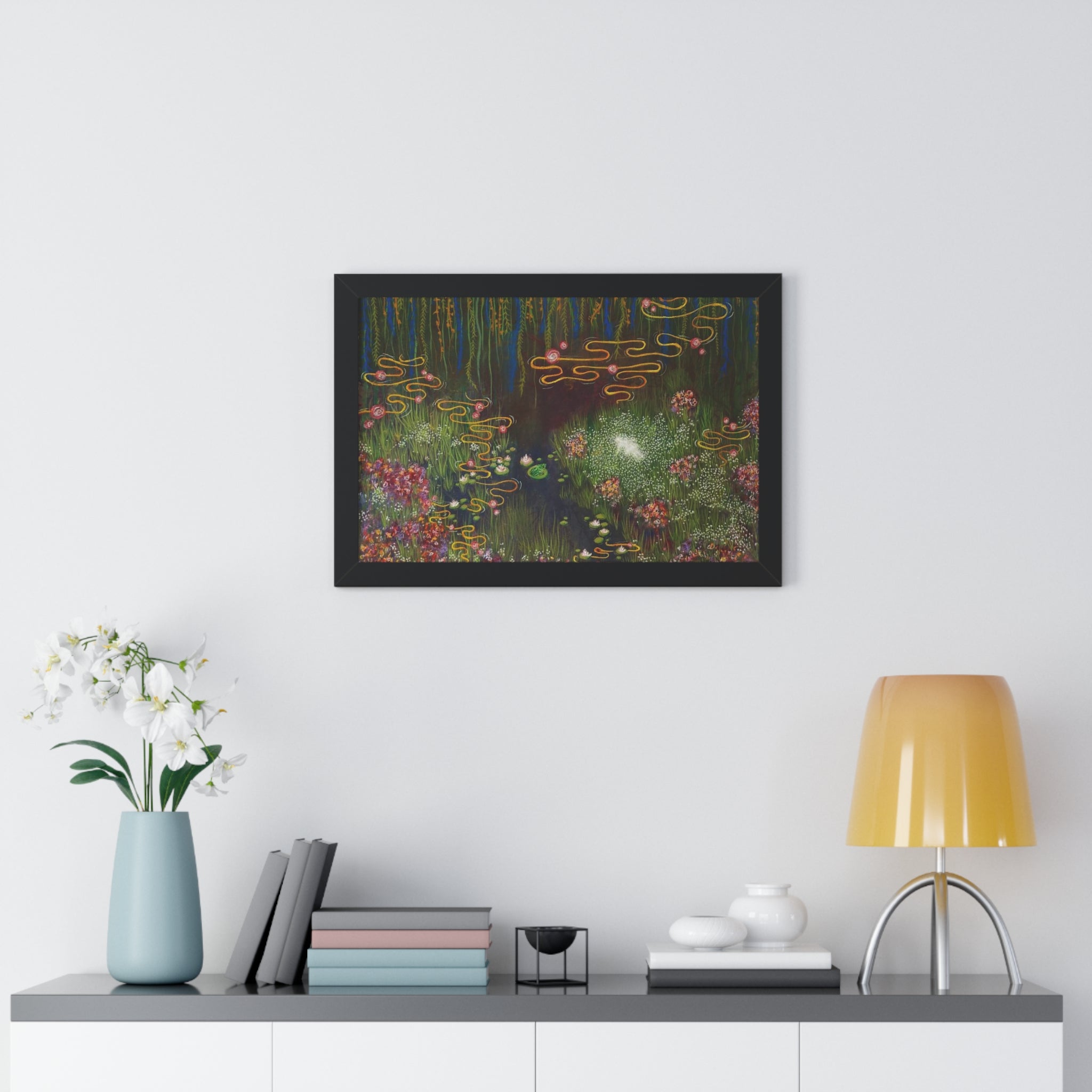 HYPATIA print with frame