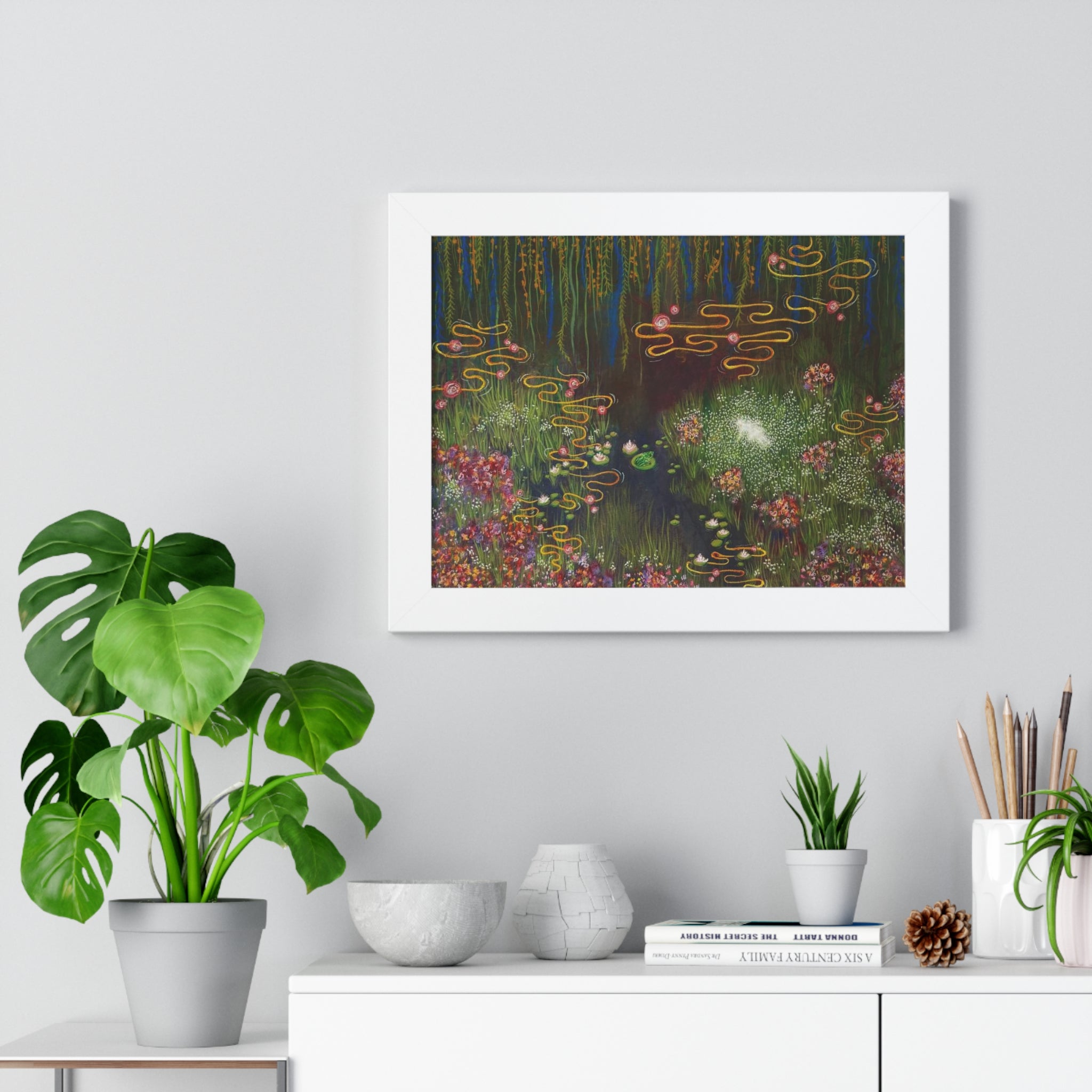 HYPATIA print with frame