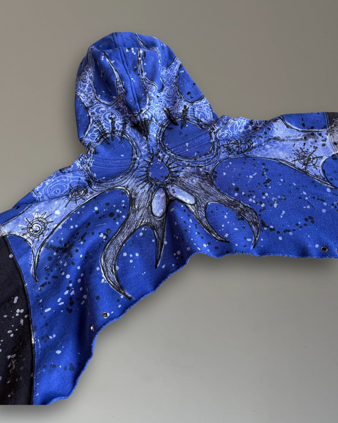 Reworked Crop Hoodie