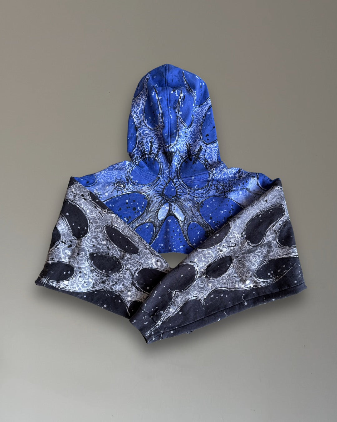 Reworked Crop Hoodie