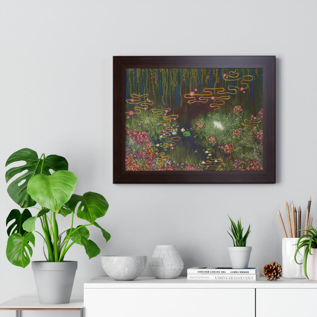 HYPATIA print with frame