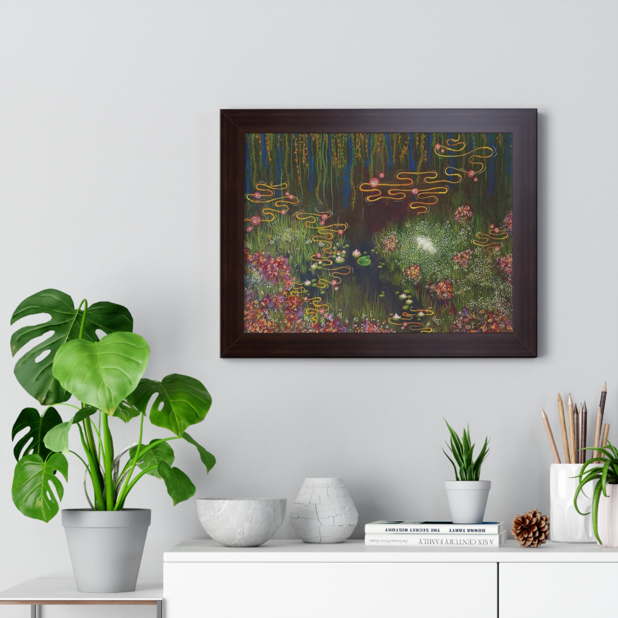 HYPATIA print with frame