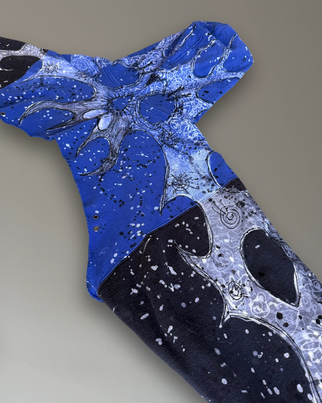 Reworked Crop Hoodie