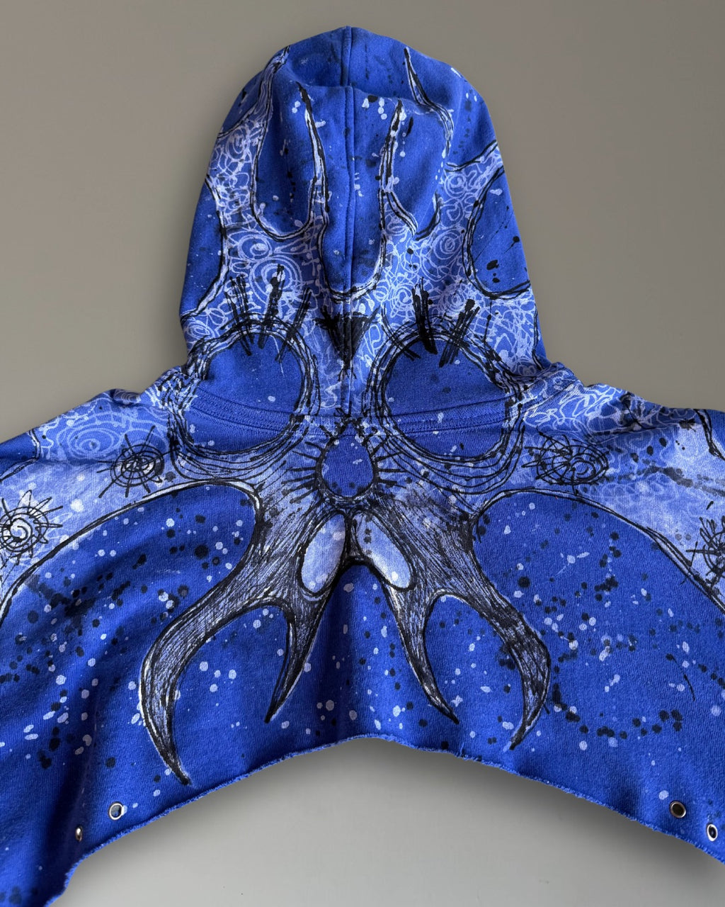 Reworked Crop Hoodie