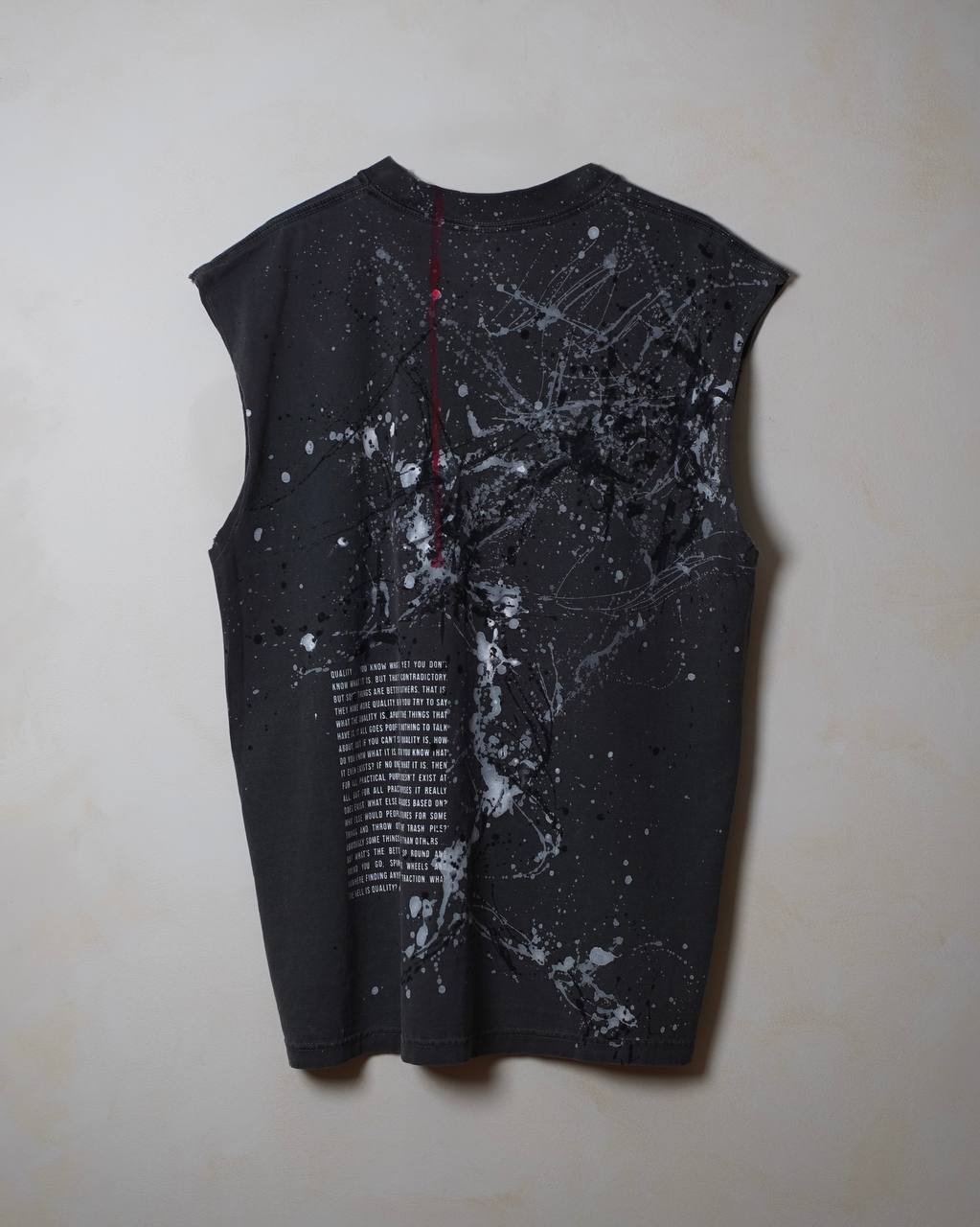 CR4CK statement sleeveless T