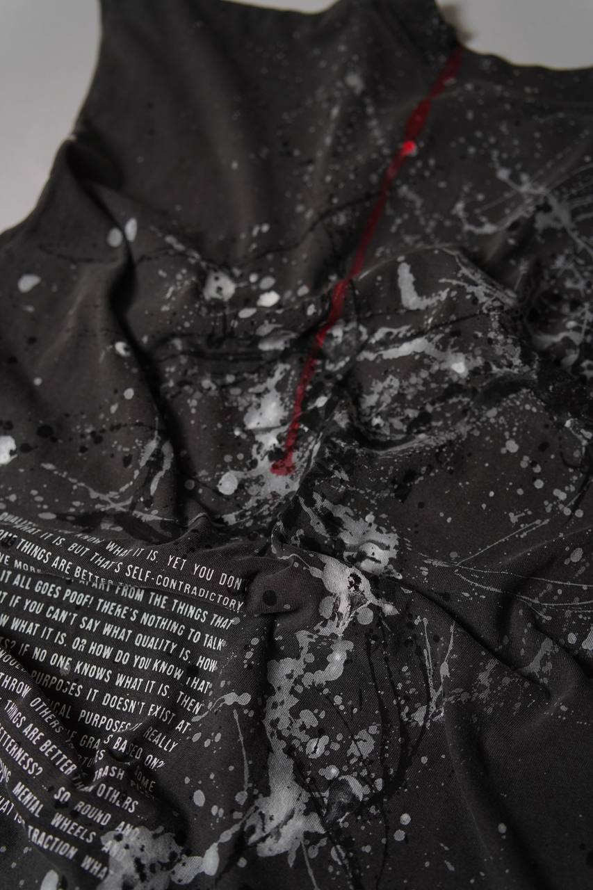 CR4CK statement sleeveless T