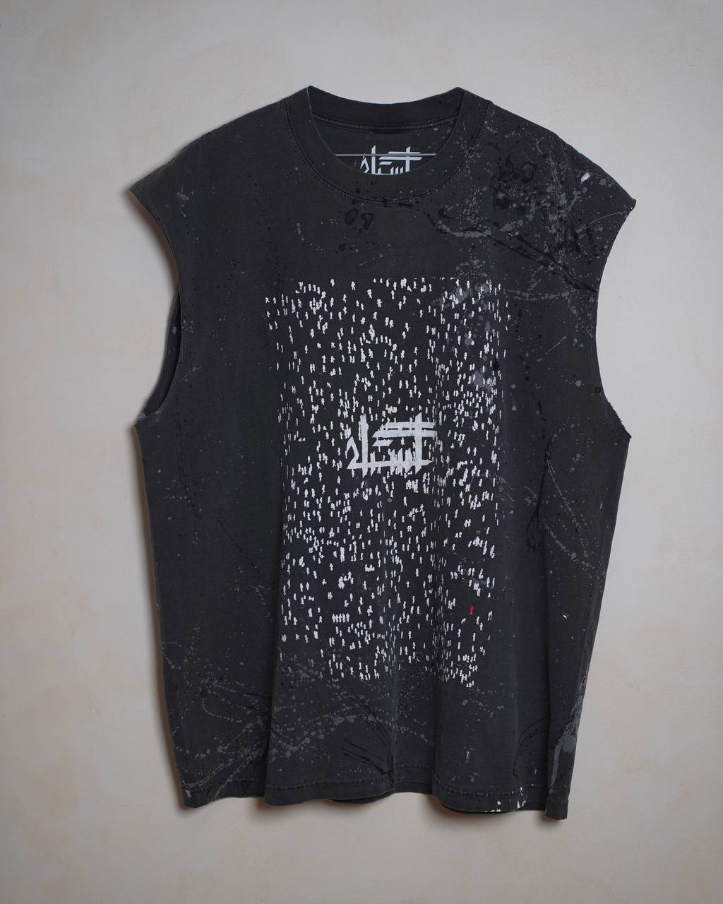 CR4CK statement sleeveless T