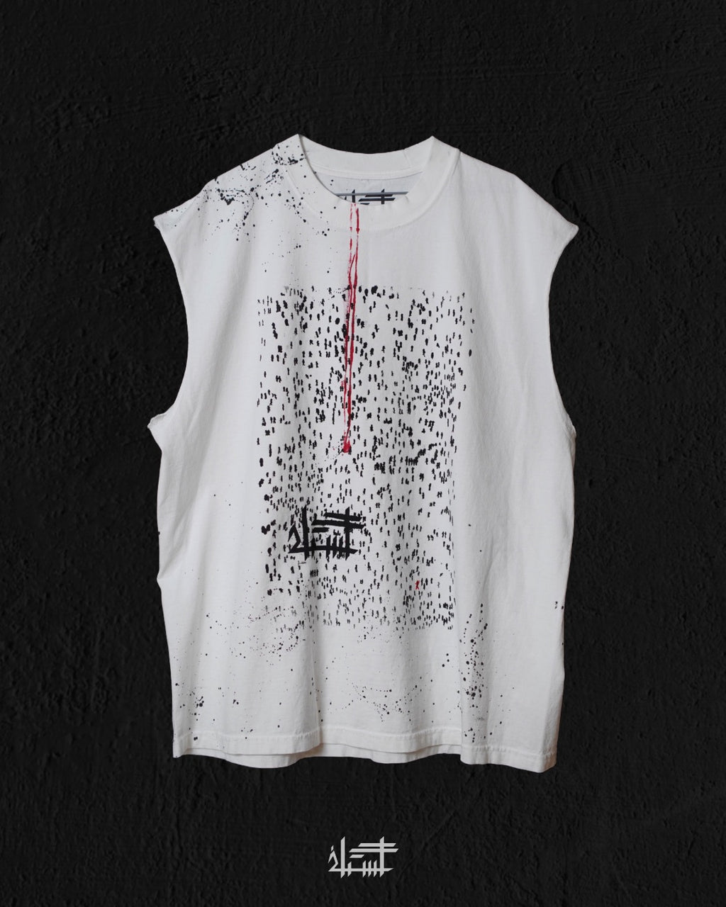 CR4CK statement sleeveless T