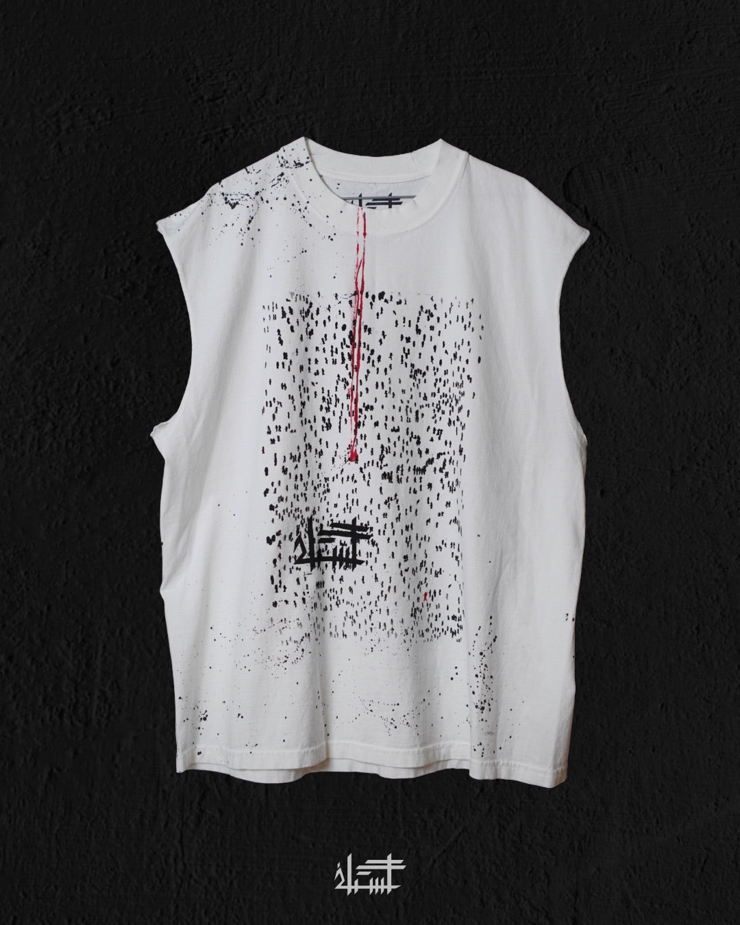 CR4CK statement sleeveless T