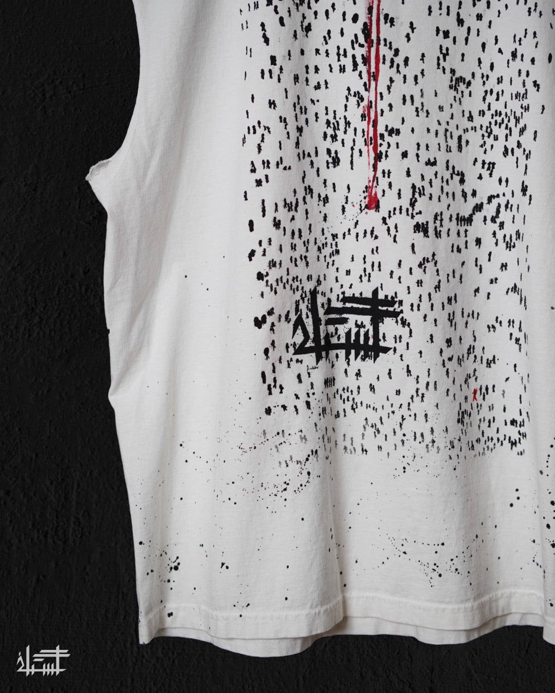 CR4CK statement sleeveless T