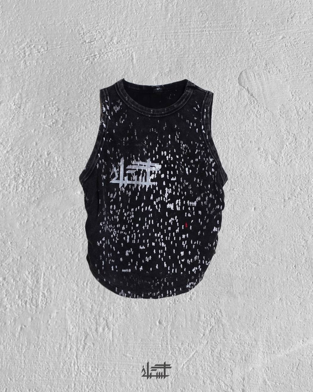 CR4CK statement grey Tank