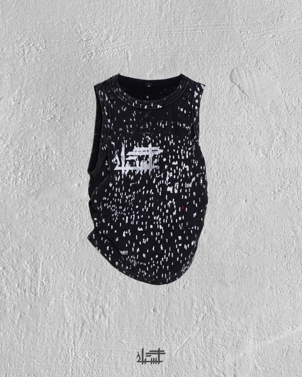 CR4CK statement grey Tank