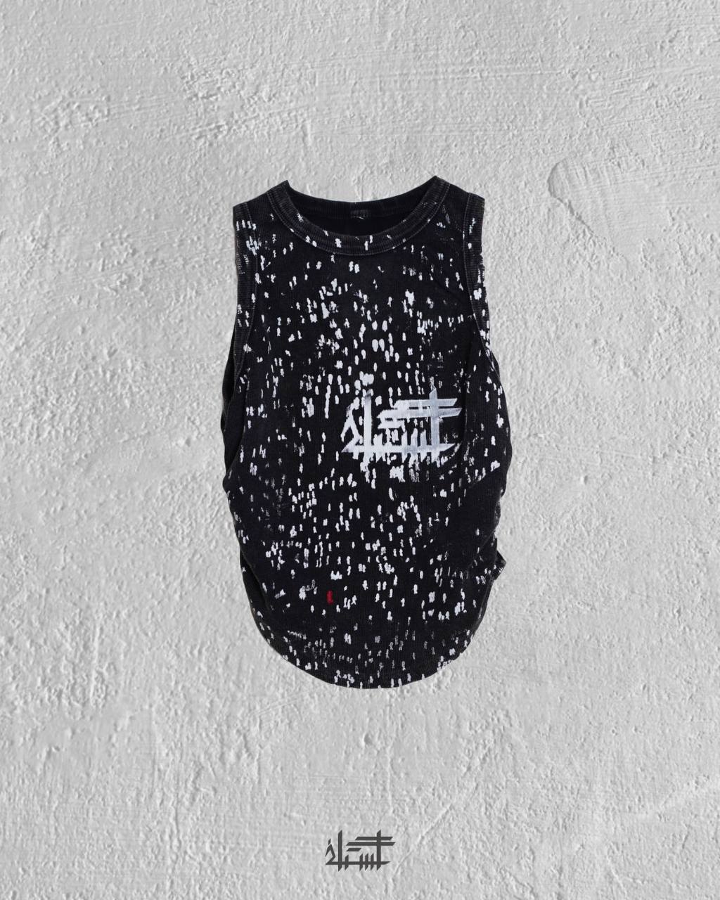 CR4CK statement grey Tank